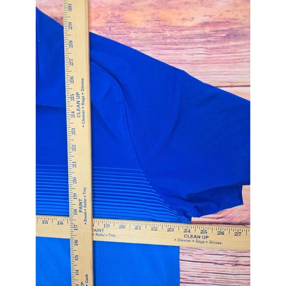 Under Armour Mens HeatGear Blue Gradient Polo XL - Picture 9 of 9